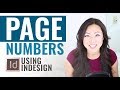 How to Add Page Numbers in InDesign