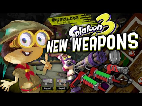 1 NEW Splatoon 3 Weapon For EVERY CLASS