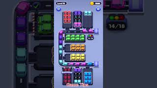 Car Sort Color Puzzle level 18 Walkthrough