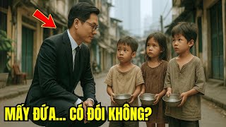 Tỷ Phú BÀNG HOÀNG Gặp Ba Đứa Trẻ Sinh Ba Ăn Xin, Bí Mật Hé Lộ Khiến Tim Anh Tan Nát