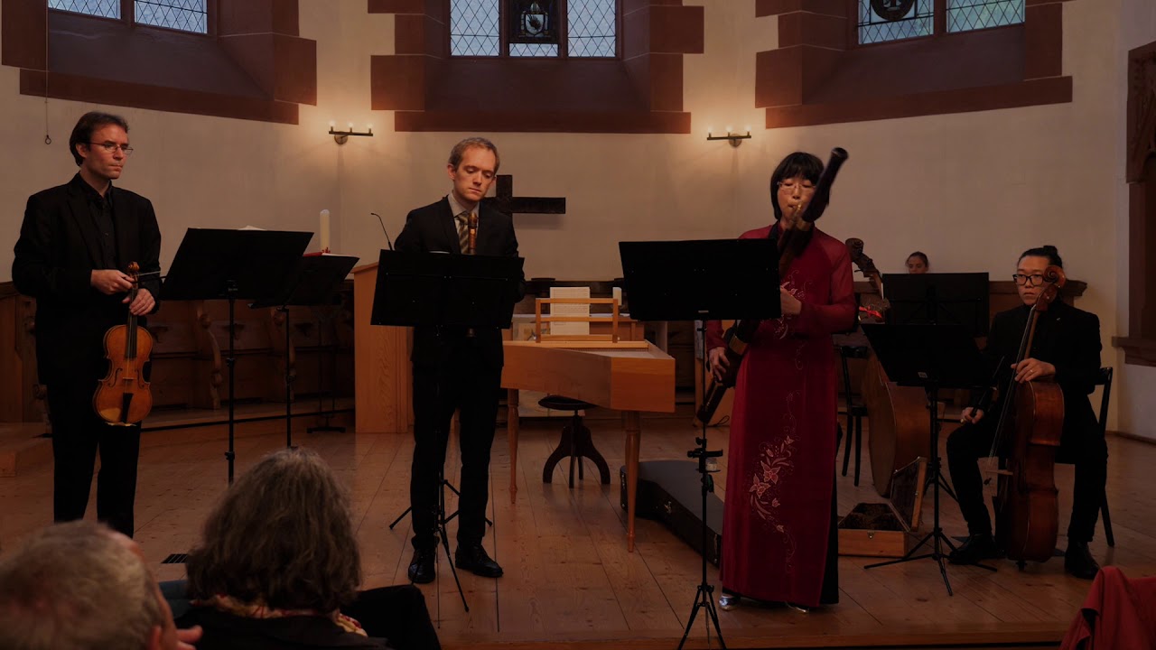 Vivaldi Concerto for recorder, violin, bassoon&b.c. in F major(RV100