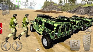 Extreme offRoad 4x4 Army Jeep - Military Transporter - Android GamePlay screenshot 2