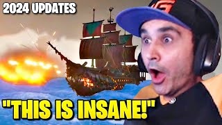 Summit1g is BLOWN AWAY by NEW Sea of Thieves 2024 Updates!