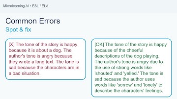 Writing analyze tone