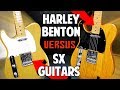 Harley Benton TE-52 Telecaster vs SX VTG Series Telecaster (The Battle!)