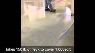 ArmorSeal 650 Vinyl Chip Floor