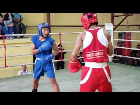 Rojal Maharjan (Sweet) vs Samundra Thapa (Exbox) 60 kg Asbc Asian Jonior Boxing Selection