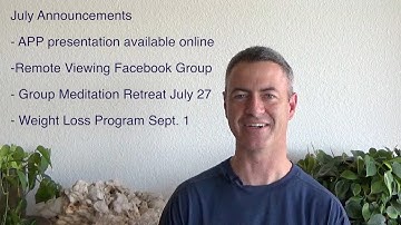 Sean McNamara July 2019 Announcement for Mind Possible