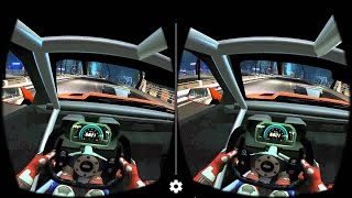 Nitro Nation VR Cardboard Demo /Android Gameplay HD screenshot 2