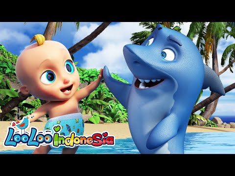 Bayi Hiu | Baby Shark duu duu - Lagu Anak Anak | LooLoo Indonesia