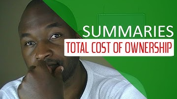 TOTAL COST OF OWNERSHIP