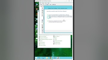 How to update mouse driver in Windows Server 2012 R2