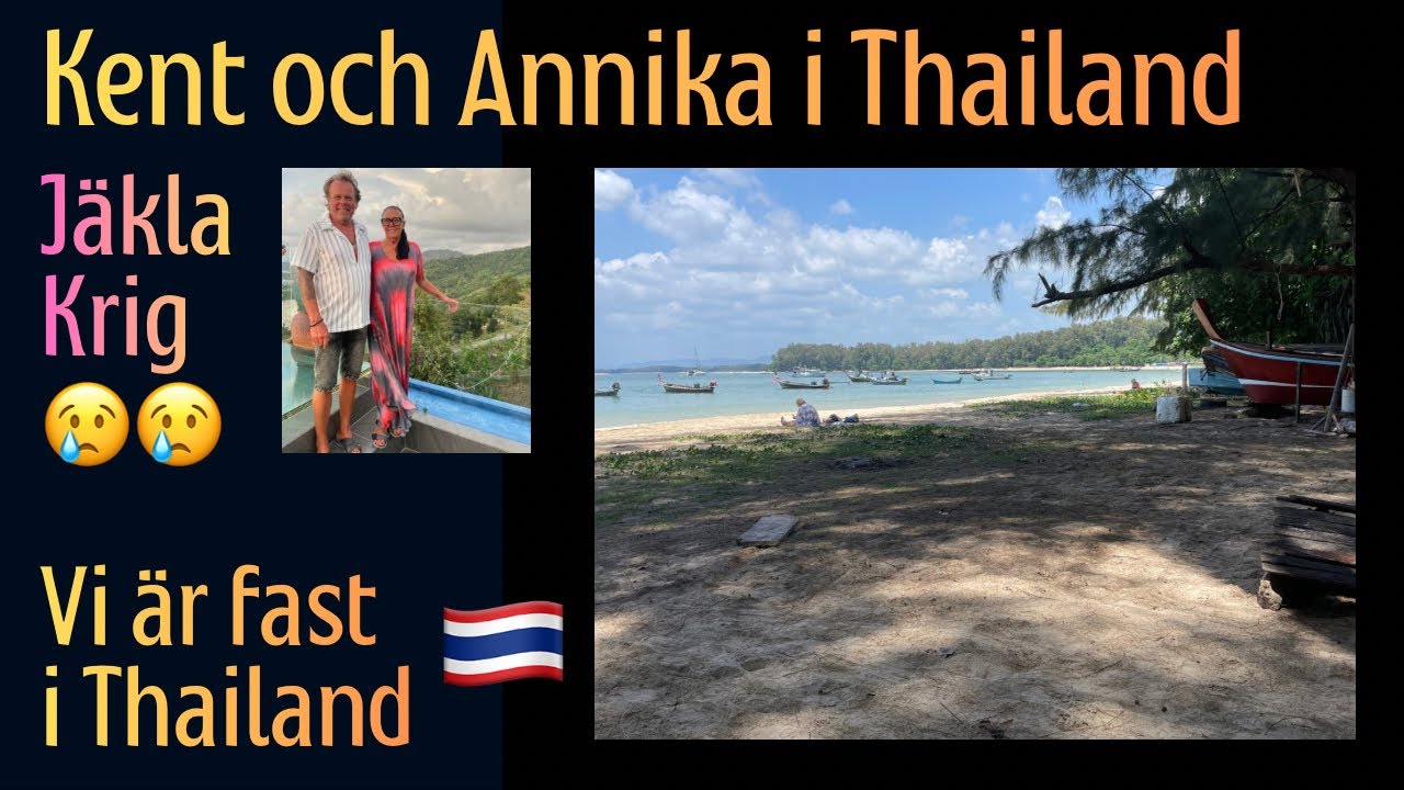 Vi är fast i Thailand pga kriget i Mellanöstern