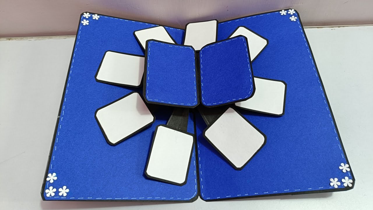 how to make popup card \ diy popup cards for scrapbook \ cards for scrapbook
