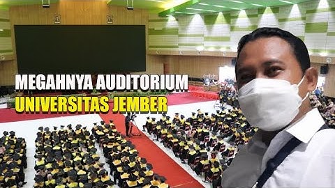 GEDUNG BARU UNEJ SUPER MEWAH DAN MEGAH!!! Yuk mengelilingi Auditorium Baru Universitas Jember