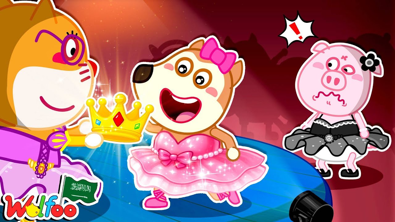 الباليه الوردي مقابل الباليه الأسود - الفوز العادل هو التاج الحقيقي! @wolfooinarabic