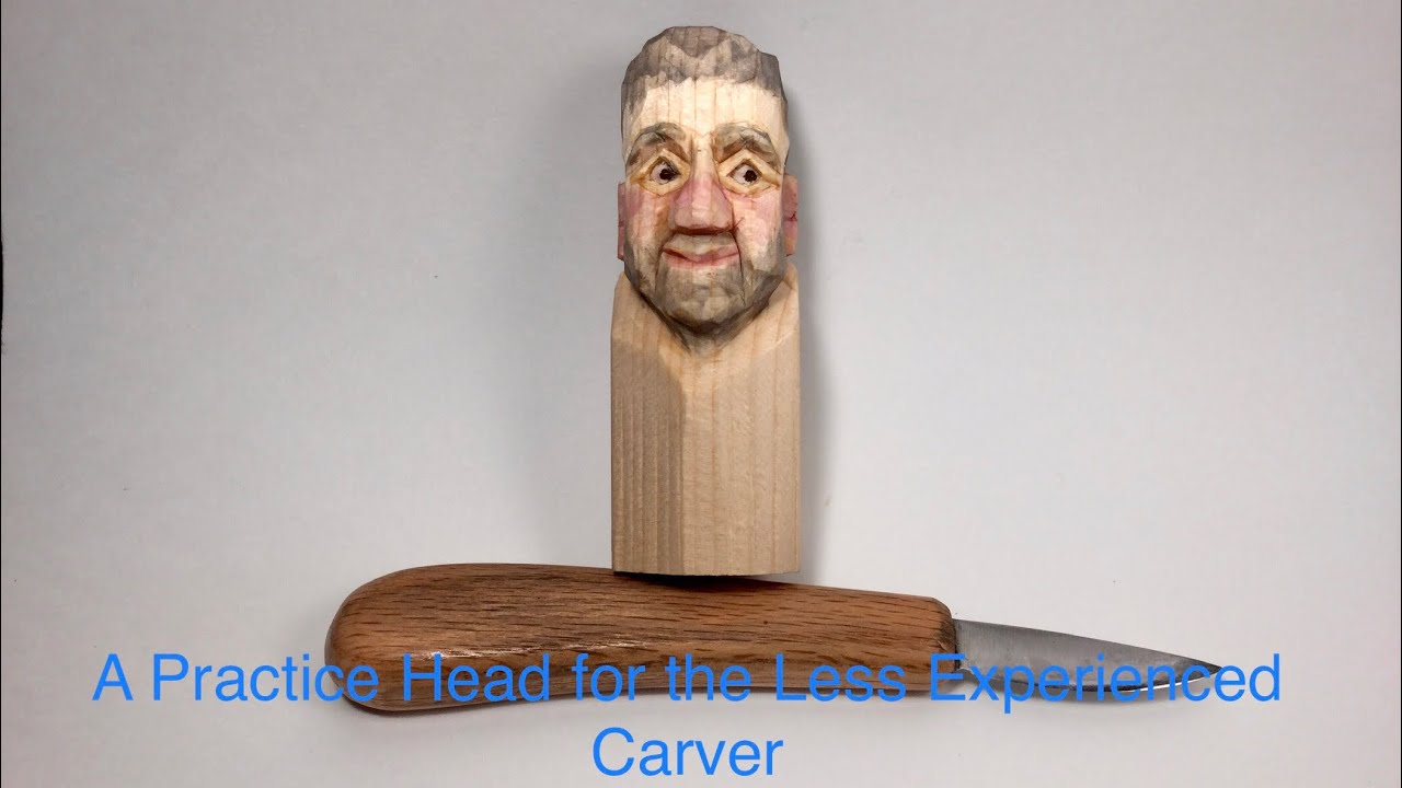 A Practice Head for the Less Experienced Carver