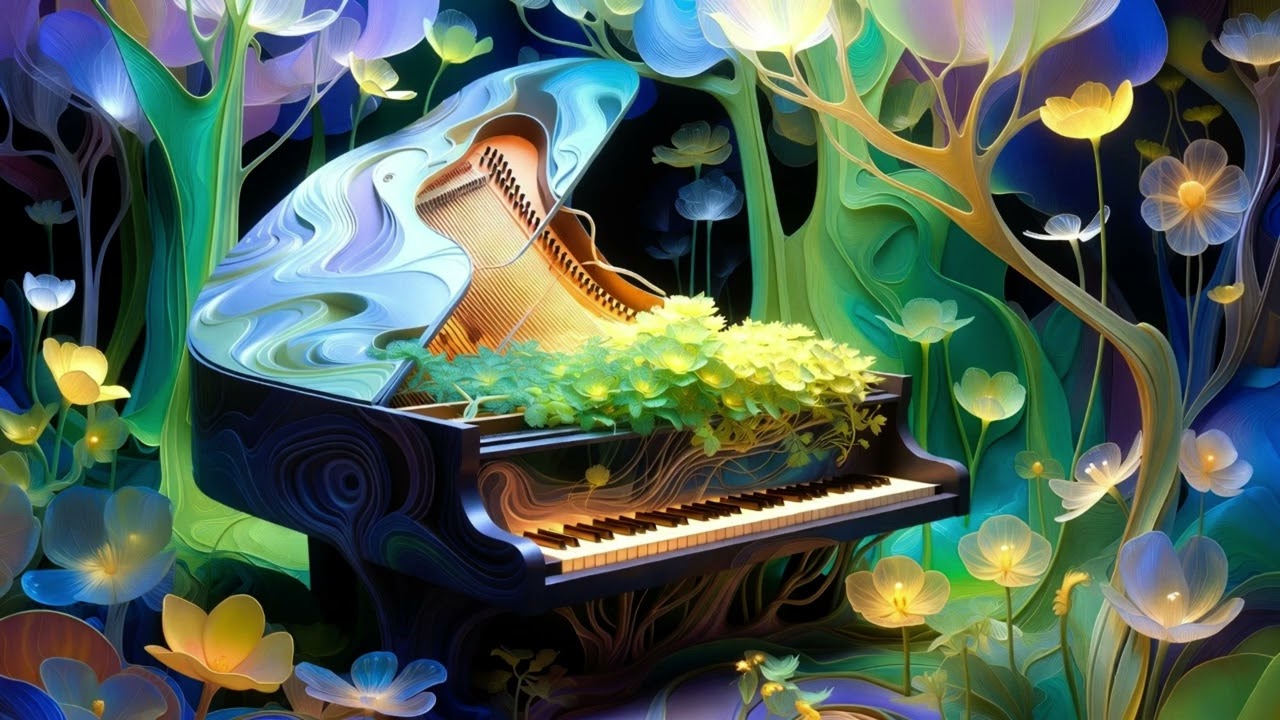 봄이 오는 시간 🌸 | Relaxing Piano for Study & Work – 봄의 작별 (나무야 음악)