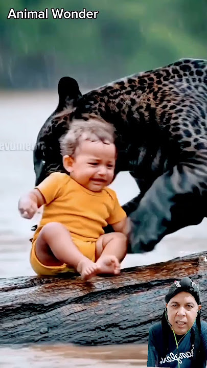 Anak kecil yang di selamatkan Macan Tutul 😲 #shortsvideo #shortviral #unstoppable