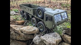 Installing a Sound Unit on the HG P801 8x8 Hemtt Scale RC Military Truck from Banggood com