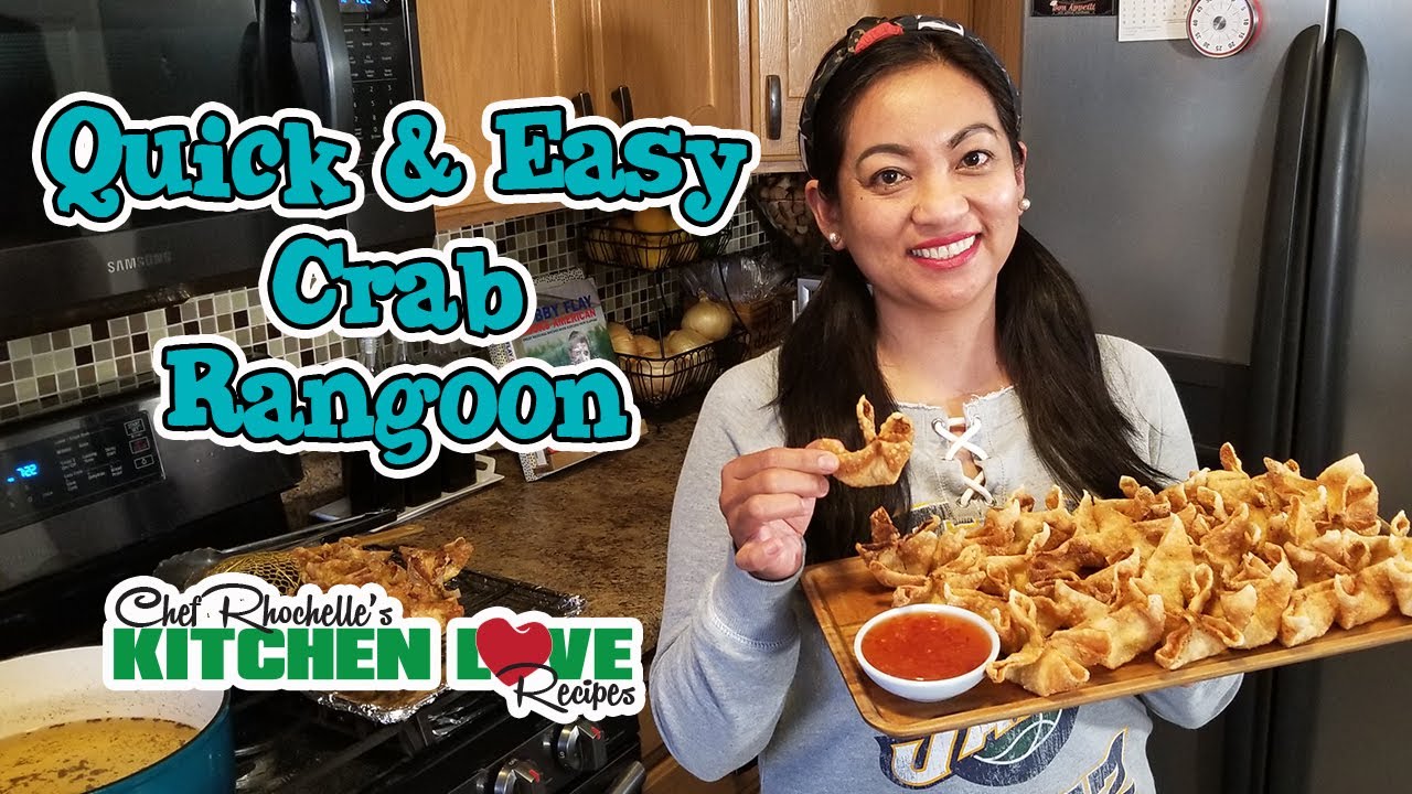 Quick and Easy to Make Crab Rangoon YouTube