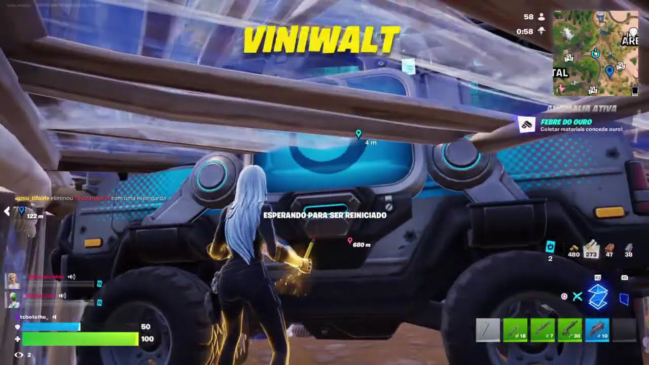 FORTNITE AO VIVO|  GAMEPLAY INSANA + CHAT ATIVO