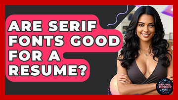 Are Serif Fonts Good For A Resume? - Graphic Design Nerd