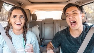 HUSBAND & WIFE HIGH SCHOOL MUSICAL CARPOOL KARAOKE HUSBAND & WIFE HIGH SCHOOL MUSICAL CARPOOL KARAOKE