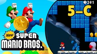 New Super Mario Bros DS - Guía de Monedas Estrella 5-C
