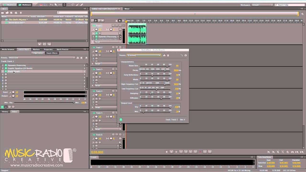 Radio Imaging Voice Over Settings (Secret Sauce)