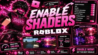 Information [NEW] How to Get Shaders on Roblox 2026 | ROBLOX SHADERS IN 2026 (RoShade & RTX & Bloxshade) Guide