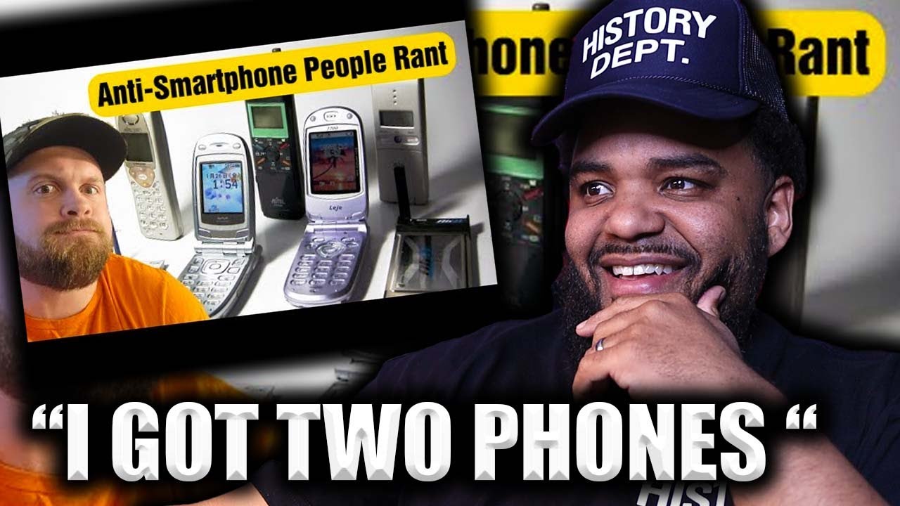 Реакция толстяка-электрика на противников смартфонов