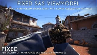 CSGO | Fixed SAS Viewmodel