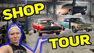 Classic Car Shop Tour | HHWheels HQ   BIG REVEAL!