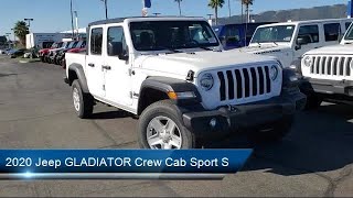 2020 Jeep GLADIATOR Crew Cab Sport S Gilroy  San Jose  San Francisco  Salinas  Monterey