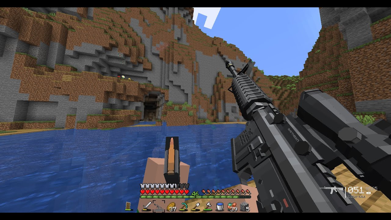 Minecraft Survival, but With GUNS! TacZ Minecraft Survival Livestream ...