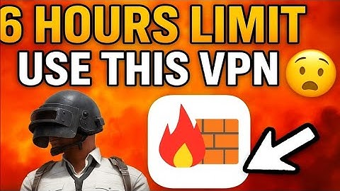 ⚡ “Remove BGMI 6 Hour Limit 🚫 | Use This VPN & Play Unlimited 🔥