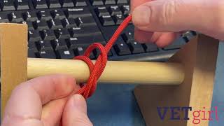 How to tie friction knots to improve knot security | VETgirl Veterinary Continuing Education Videos by VETgirl 5,400 views 3 years ago 4 minutes, 31 seconds