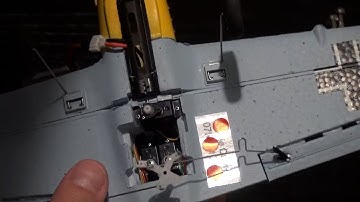 RC Plane Me109 3rd & 4th Flight and Servo Fixing