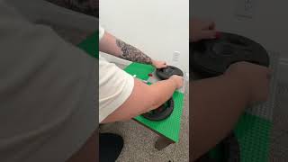 Easy, affordable, homemade Christmas gift the kids will love! My son is the Lego KING, but Lego