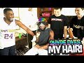 LETTING EVERYONE IN 2HYPE DYE MY HAIR PERMANENTLY  BLINDFOLDED!