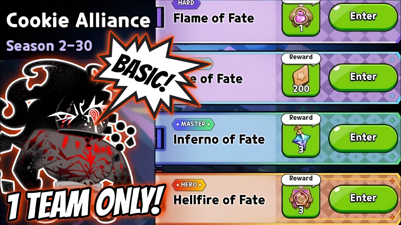 ТОЛЬКО 1 КОМАНДА 😱 Полное руководство по героям сезона 2-30 "Альянса печенья"