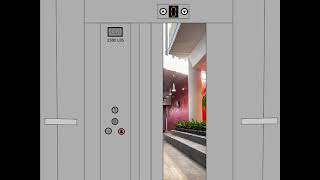CGI ELE-matic elevator at Piscinola Station of Line 1, Naples, Italy (RSP TURBOWARPED #65)
