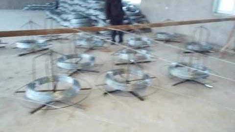 grassland fence machine video