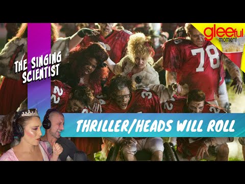 Vocal Coach Reacts GLEE - Thriller | WOW! They were...
