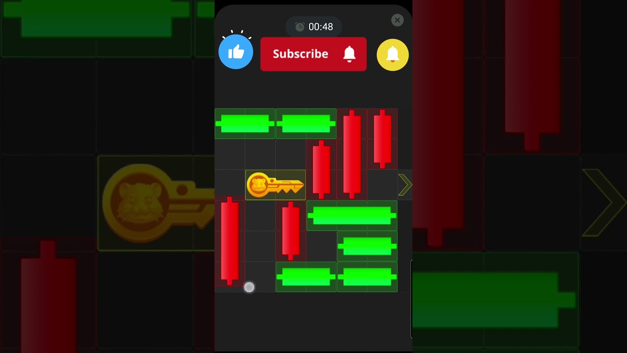 6 September 🔑🦊 Puzzle Trick: P2H Hamster Kombat Mini Game Solved, Slow Speed!