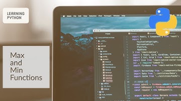 Max and Min Functions | Python