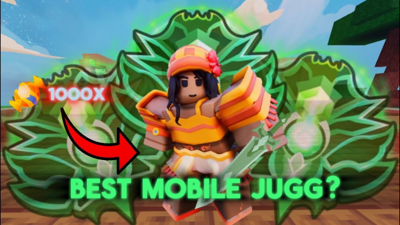 Destroying Ranked as a MOBILE JUGG! (Roblox Bedwars)