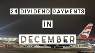 How Much I Made From Dividends In December 2025 | 24 Dividend Payments