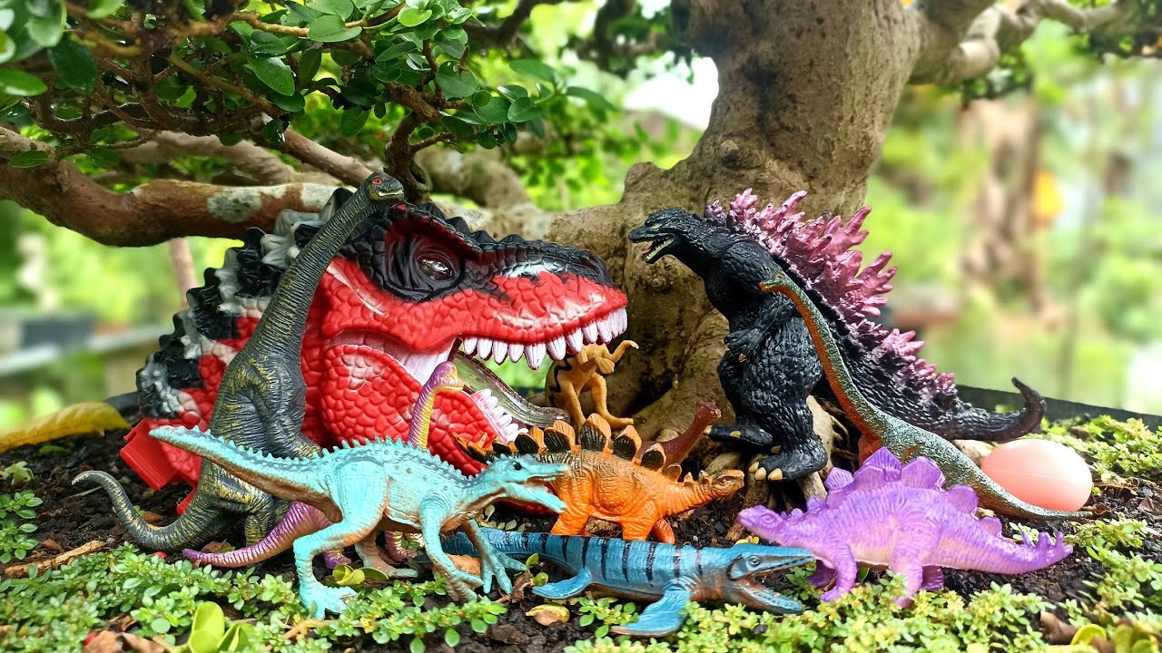 Dinosaurus Jurassic World Dominion: t-rex/ Brachiosaurus/ Brontosaurus/ KingKong/ Godzilla/ Gorilla